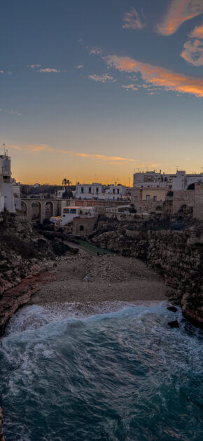 Polignano a Mare Sunset, Puglia, Italy | Around the World