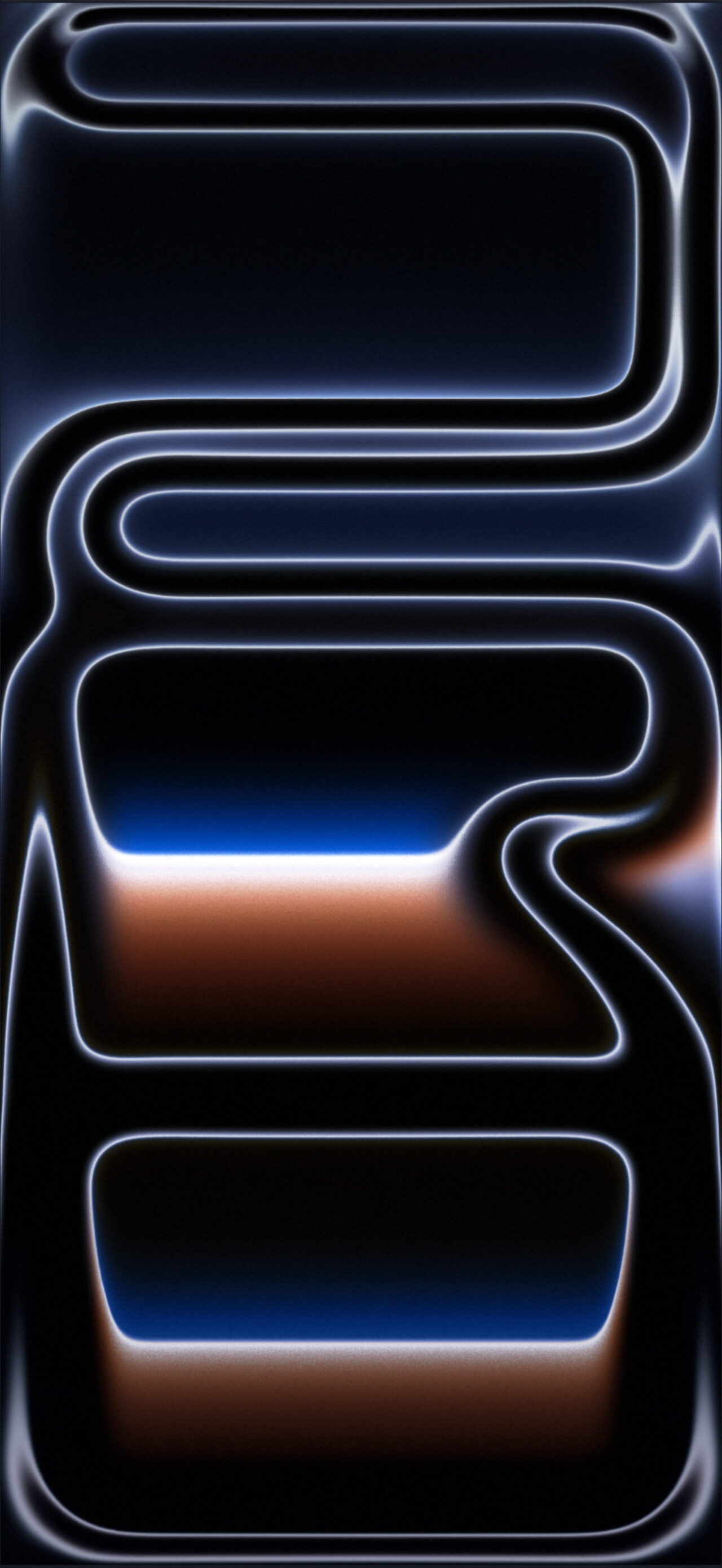 iPhone 17 Pro – Official Stock Wallpaper | Deep Blue