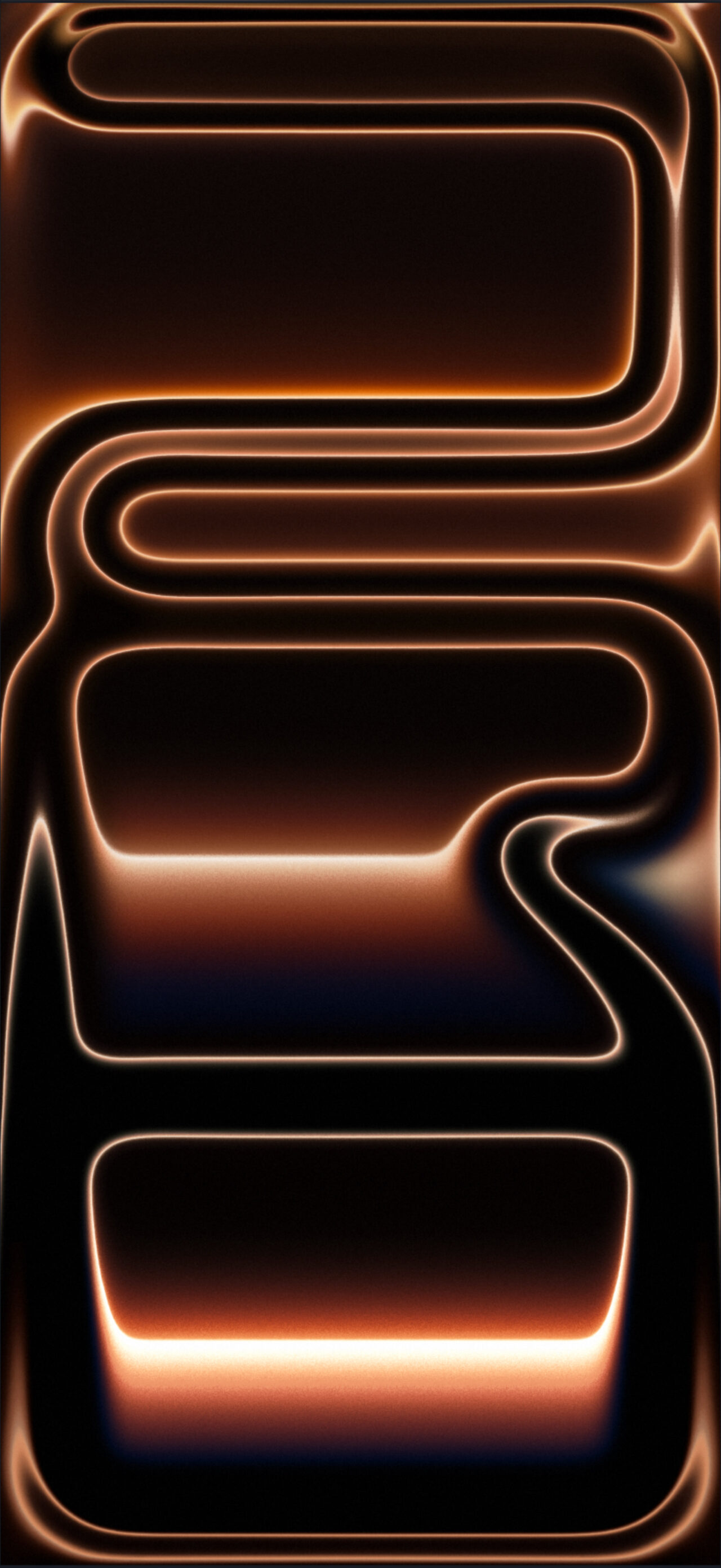 iPhone 17 Pro – Official Stock Wallpaper | Cosmic Orange