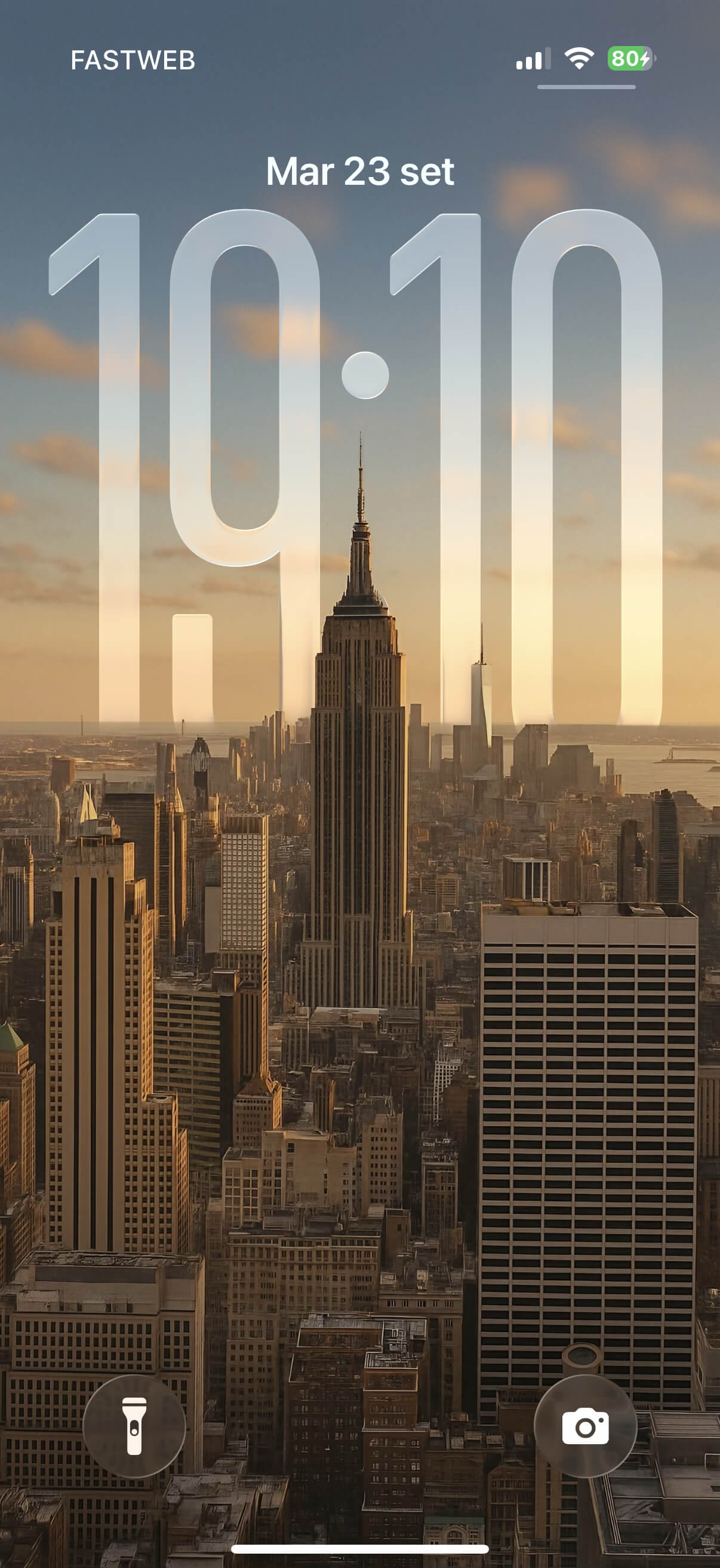 Golden New York | Depth Effect