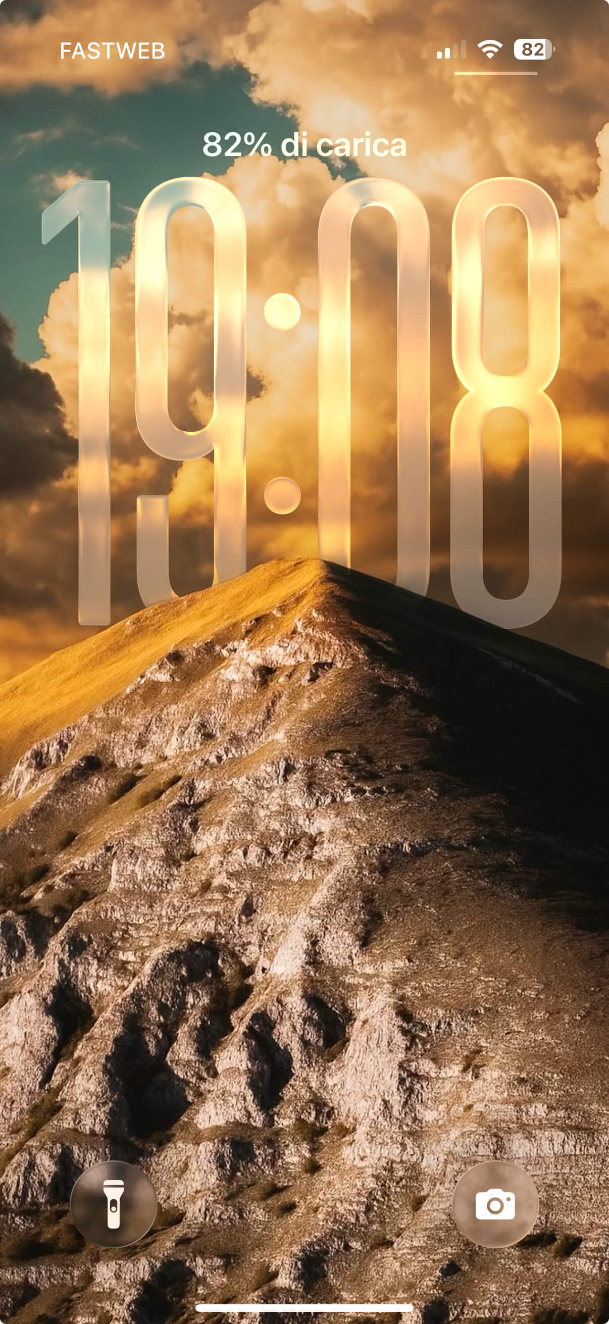 Mountain sunset | Depth Effect