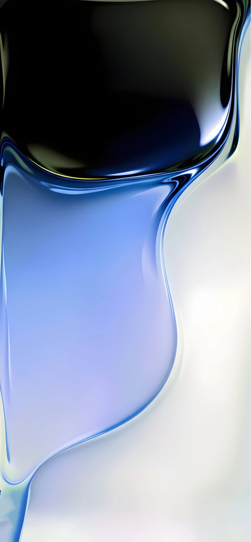 Black & Blue Liquid Glass
