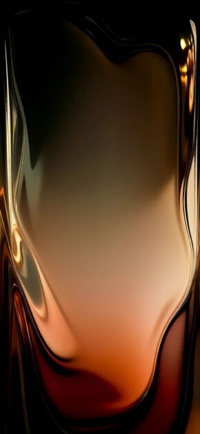 Cosmic Orange Liquid Glass