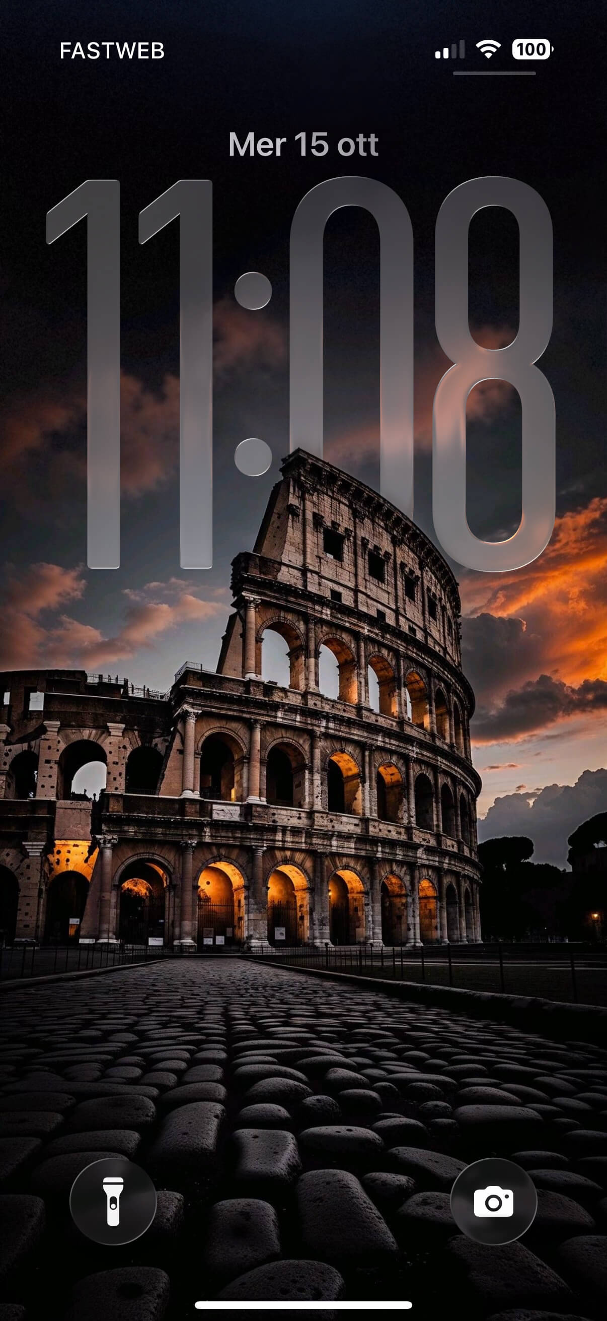 Colosseum Sunset | Depth Effect