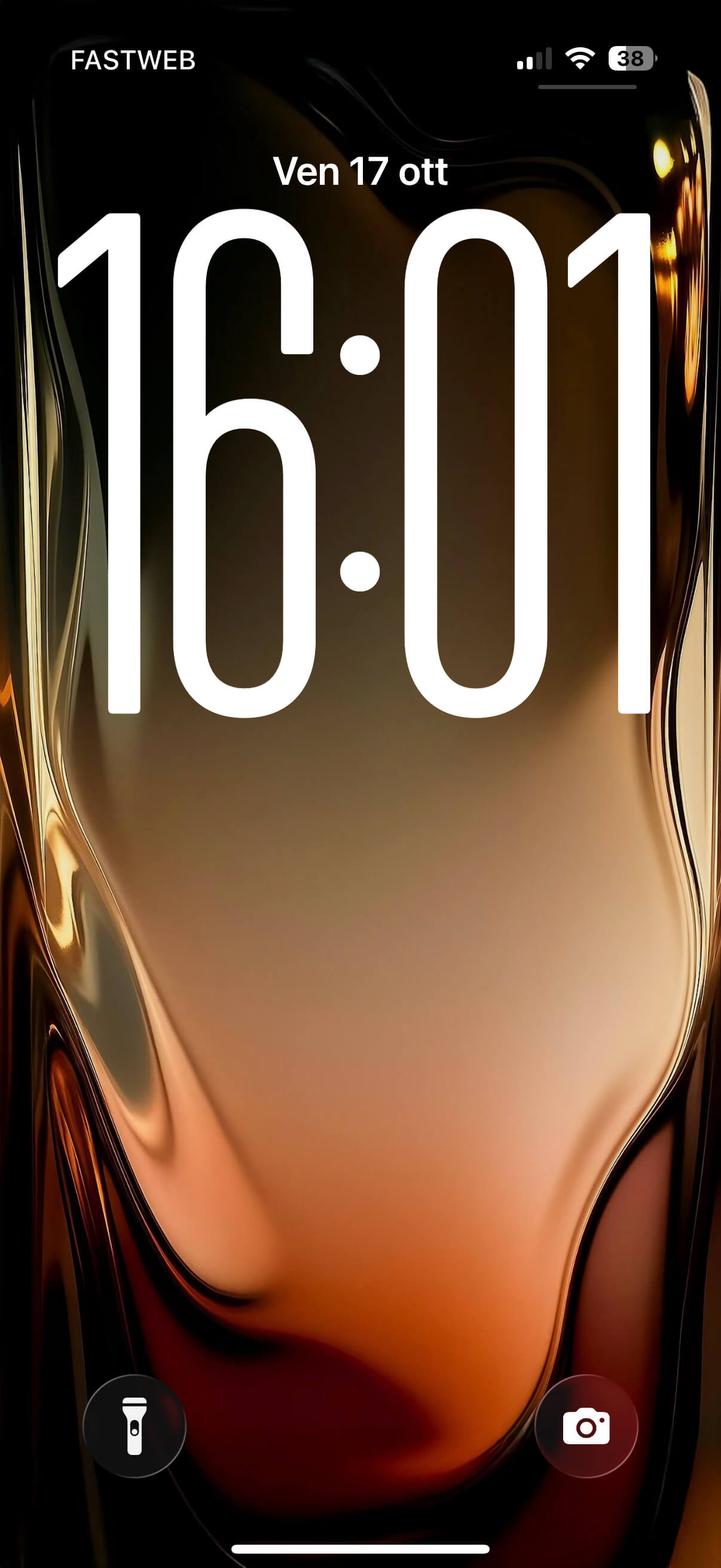 Cosmic Orange Liquid Glass