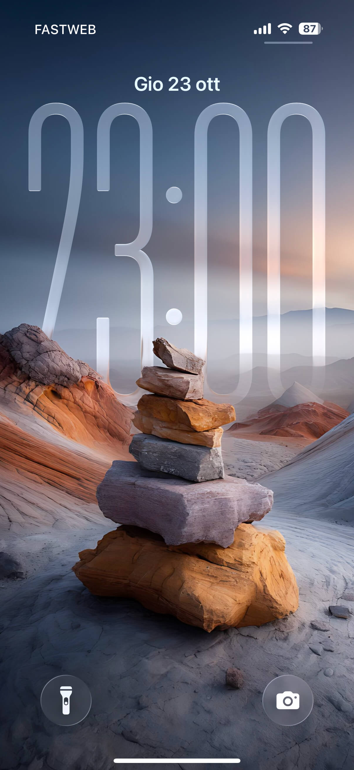 Winter Rocks | Depth Effect