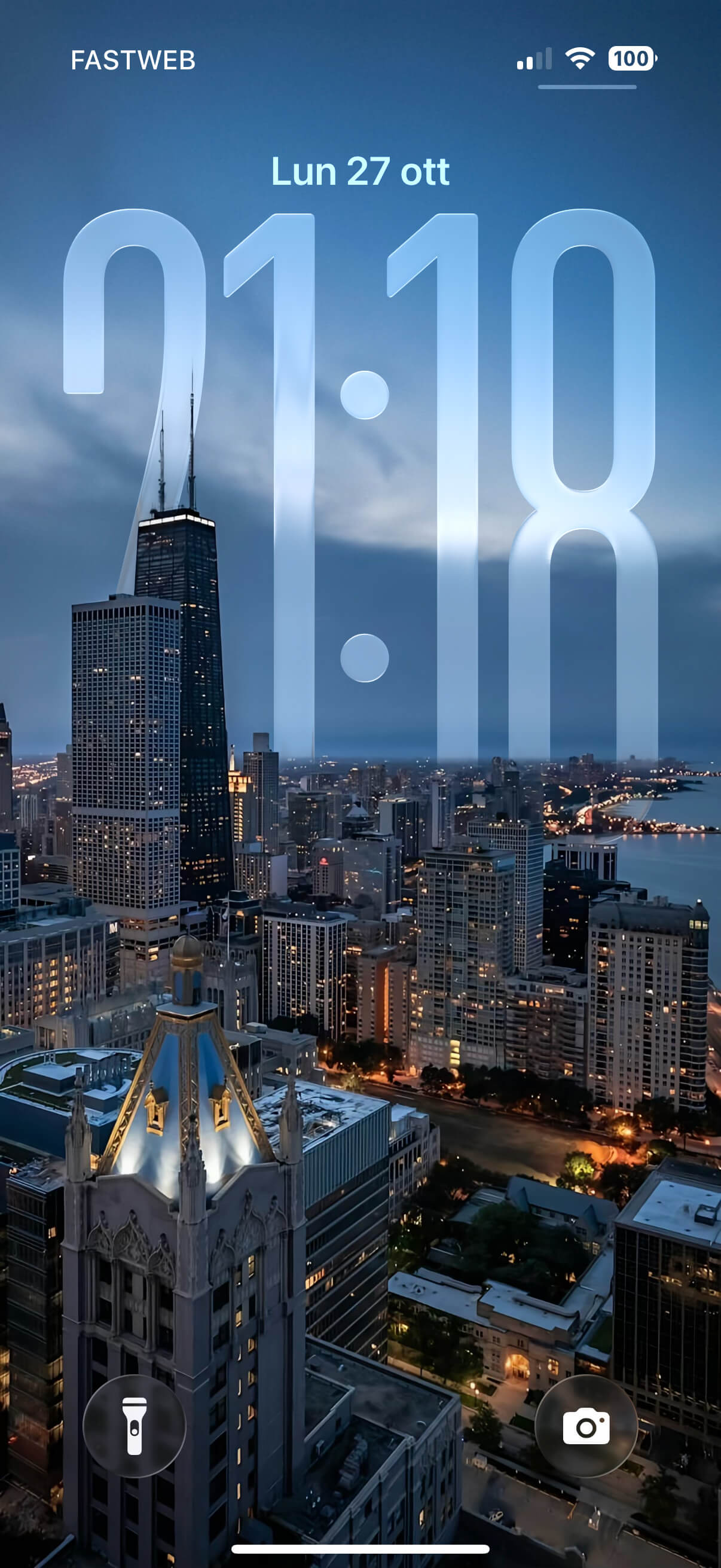 Chicago Skyline | Depth Effect