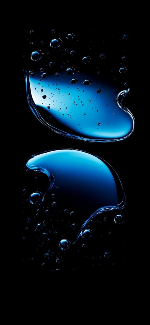 Aqua Bubbles OLED