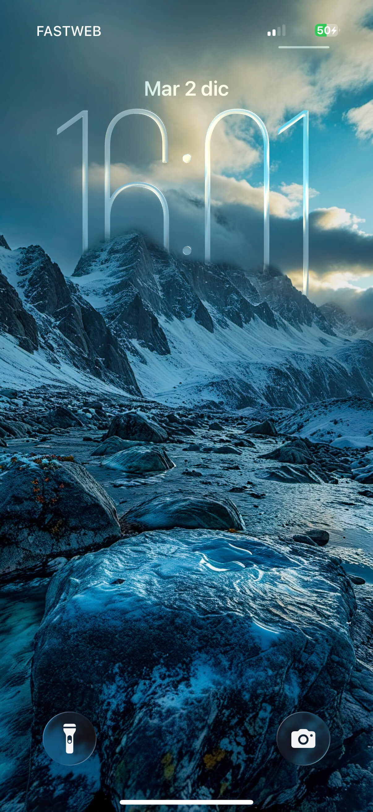 Frozen Ascent | Depth Effect