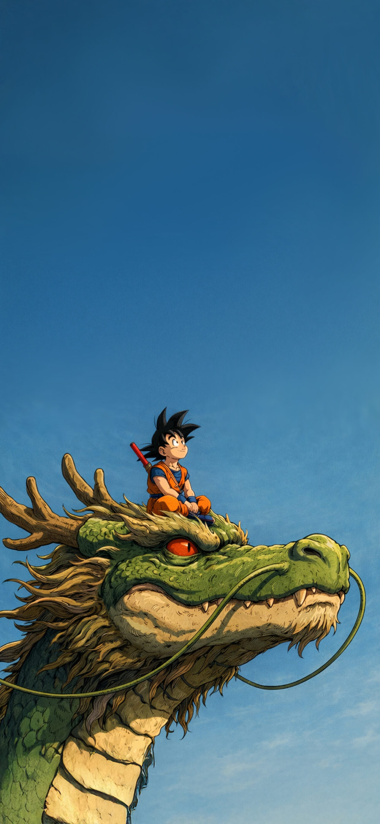Goku and the Dragon
