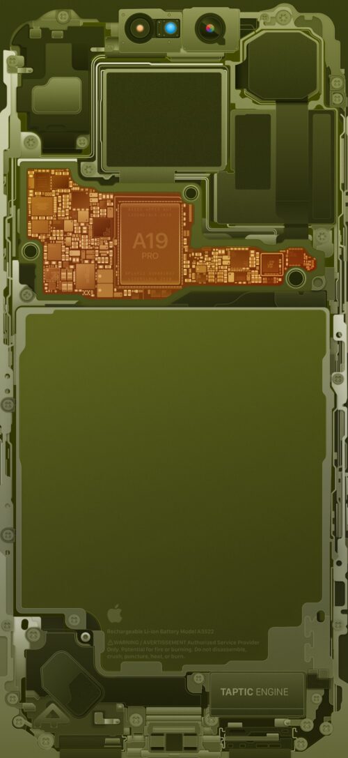 iPhone 17 Pro Internals - Cosmos Orange