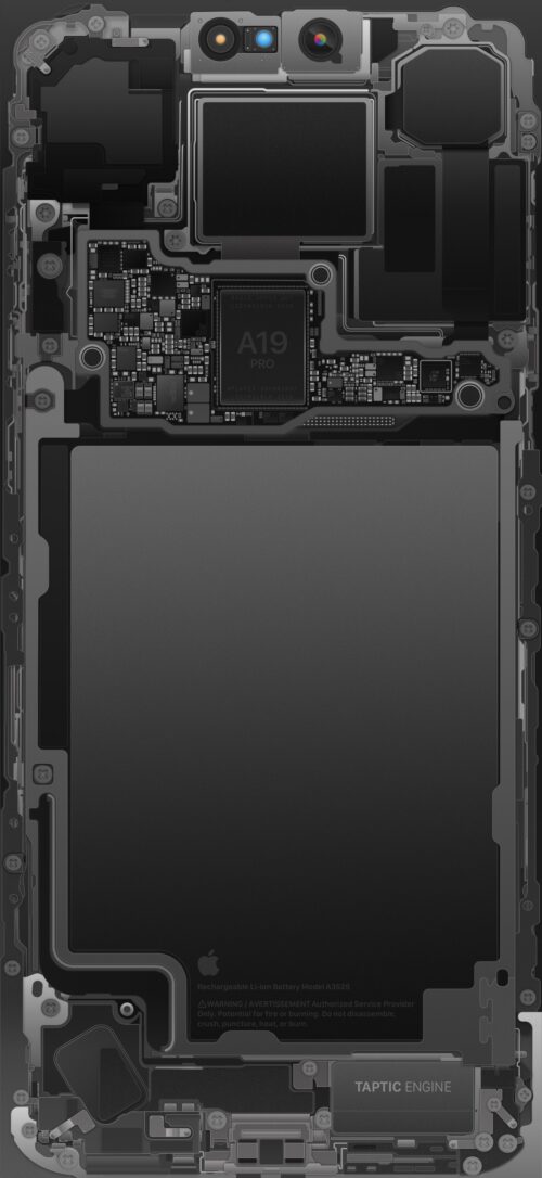 iPhone 17 Pro Max Internals - Silver