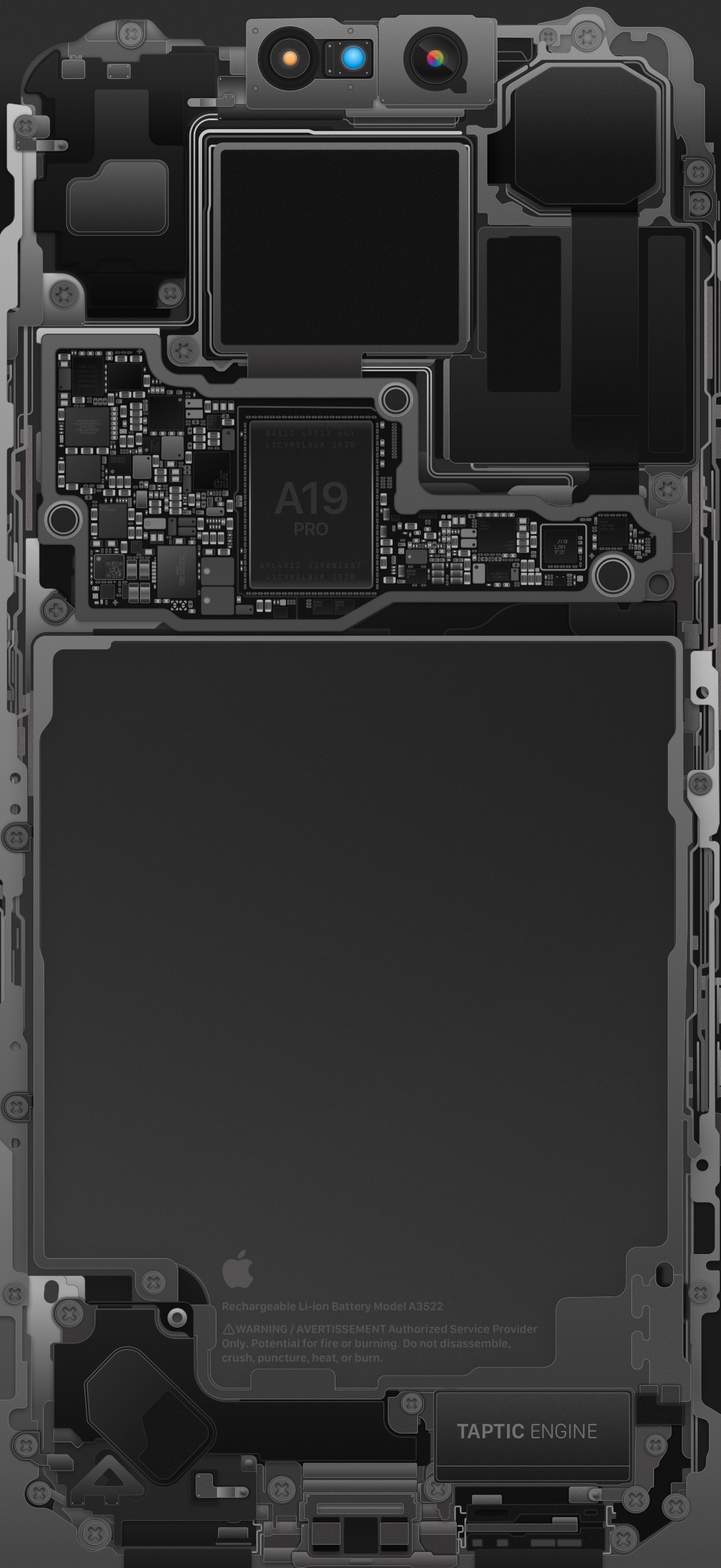 iPhone 17 Pro Internals – Silver