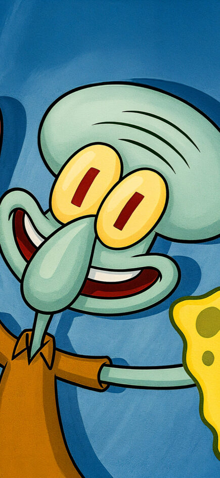 Spongebob, Patrick & Squiddi — Squiddi