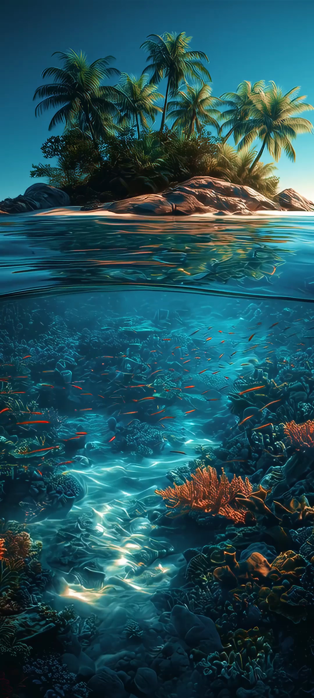 Tropical Island Reef | LIVE Wallpaper