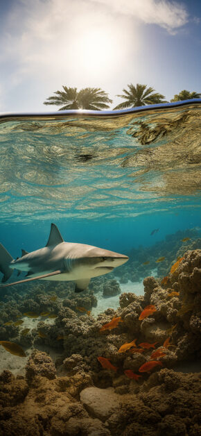 Shark, Underwater | Depth Effect + 3D Spatial Scene