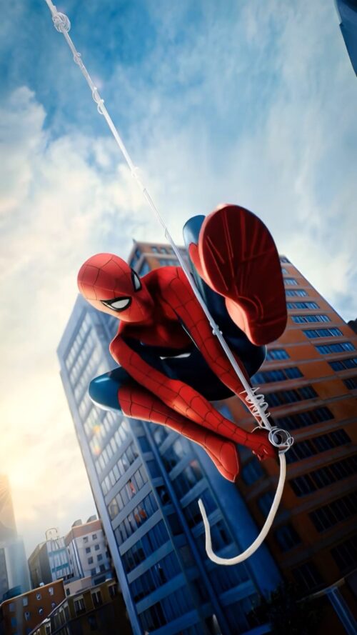 Spiderman Jump | LIVE Wallpaper