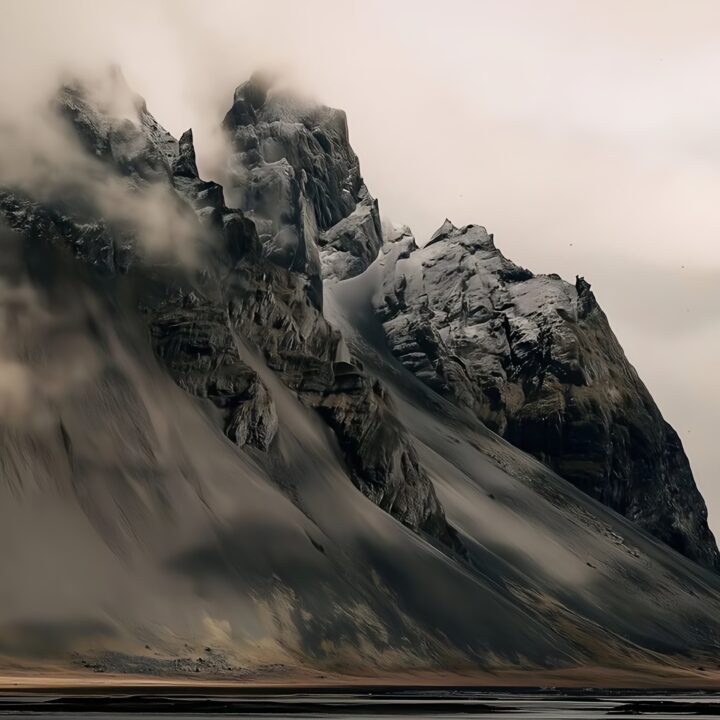 Vestrahorn Mountain | Depth Effect - Wallpapers Central