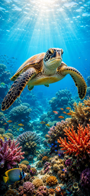 Great barrier reef underwater