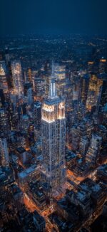 Skyscrapers at Night | Depth Effect