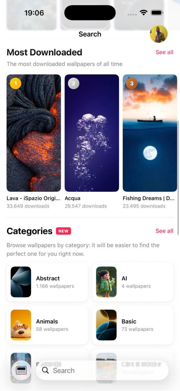 Wallpapers Central app screenshot 8
