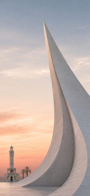 Ethereal Spire Izmır Clock tower