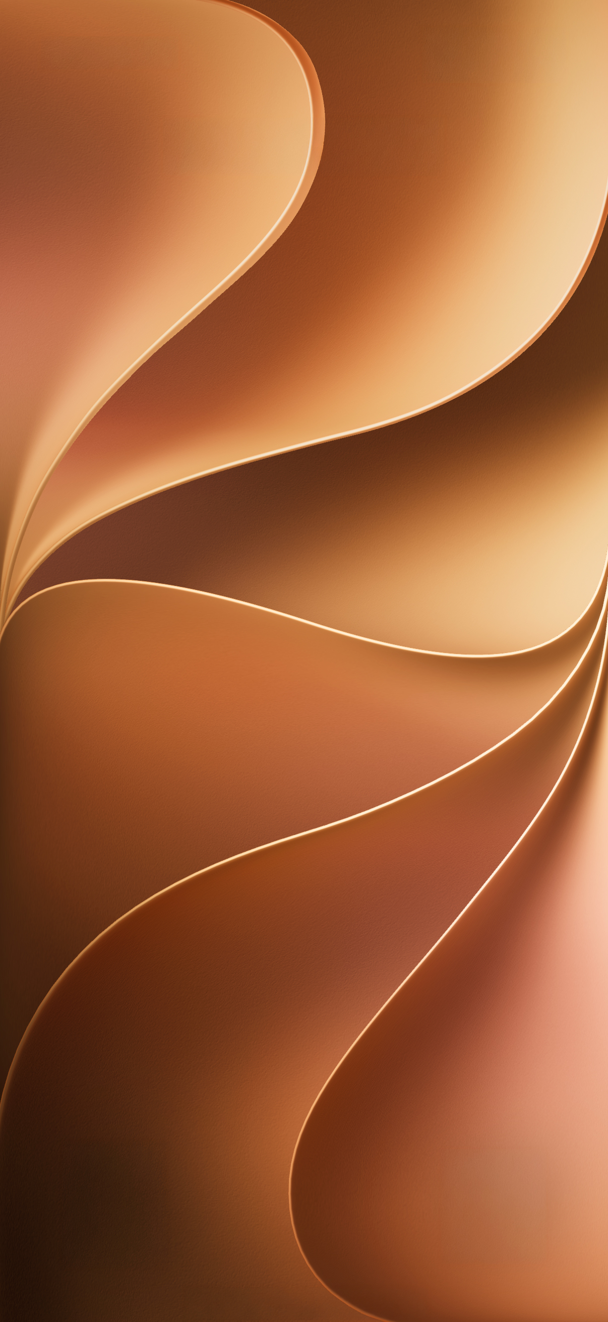 iOS 27 Wallpaper in Cosmic Orange