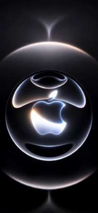 Glass Apple Logo | LIVE Wallpaper