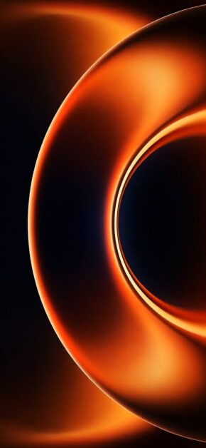 Expansion Ring, Cosmic Orange | LIVE Wallpaper