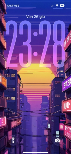 Neon City Sunset | Depth Effect + 3D Spatial Scene