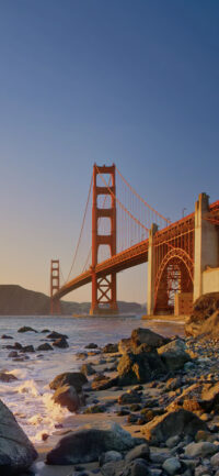 New macOS 27 beta 3 Official Wallpaper – Golden Gate Sunet