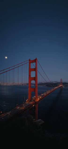 New macOS 27 beta 3 Official Wallpaper – Golden Gate Night