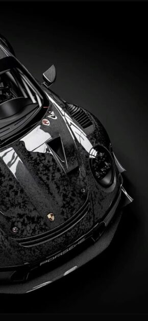 Forged carbon fibre Porsche