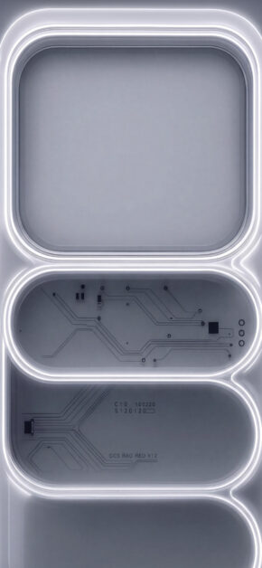 Abstract Circuitry Glow