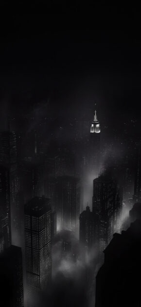 Dark Foggy City