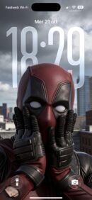 Deadpool Surprised Face | Depth Effect + 3D
