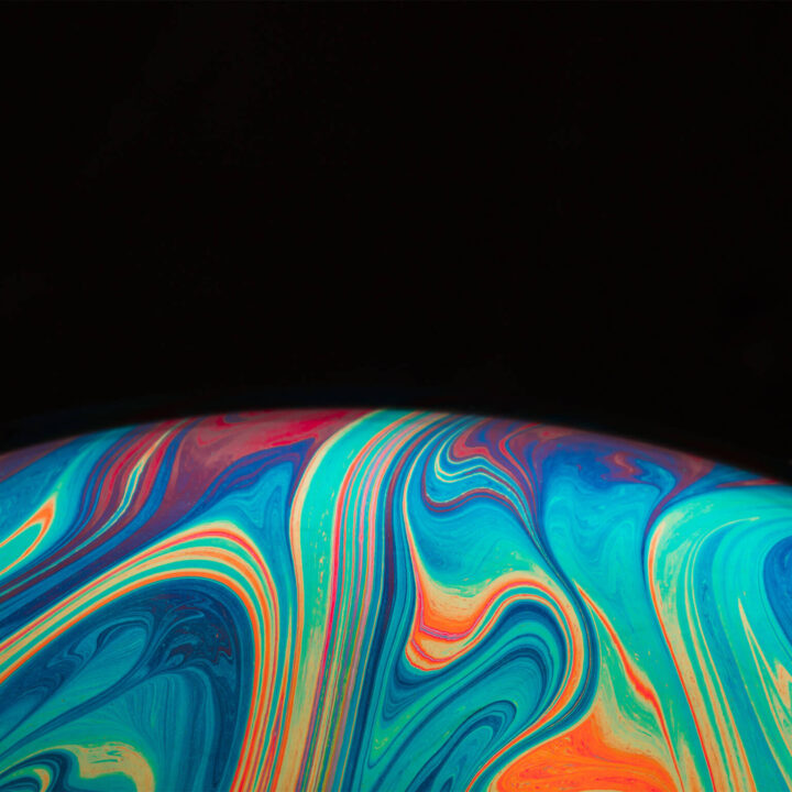 Iridescent Soap Bubble