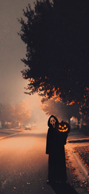 Ghostface Jack-o’-Lantern