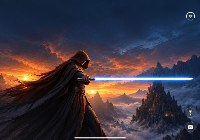 Preview on iPhone Duo open