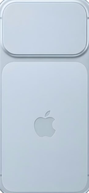 Light Blue iPhone Logo