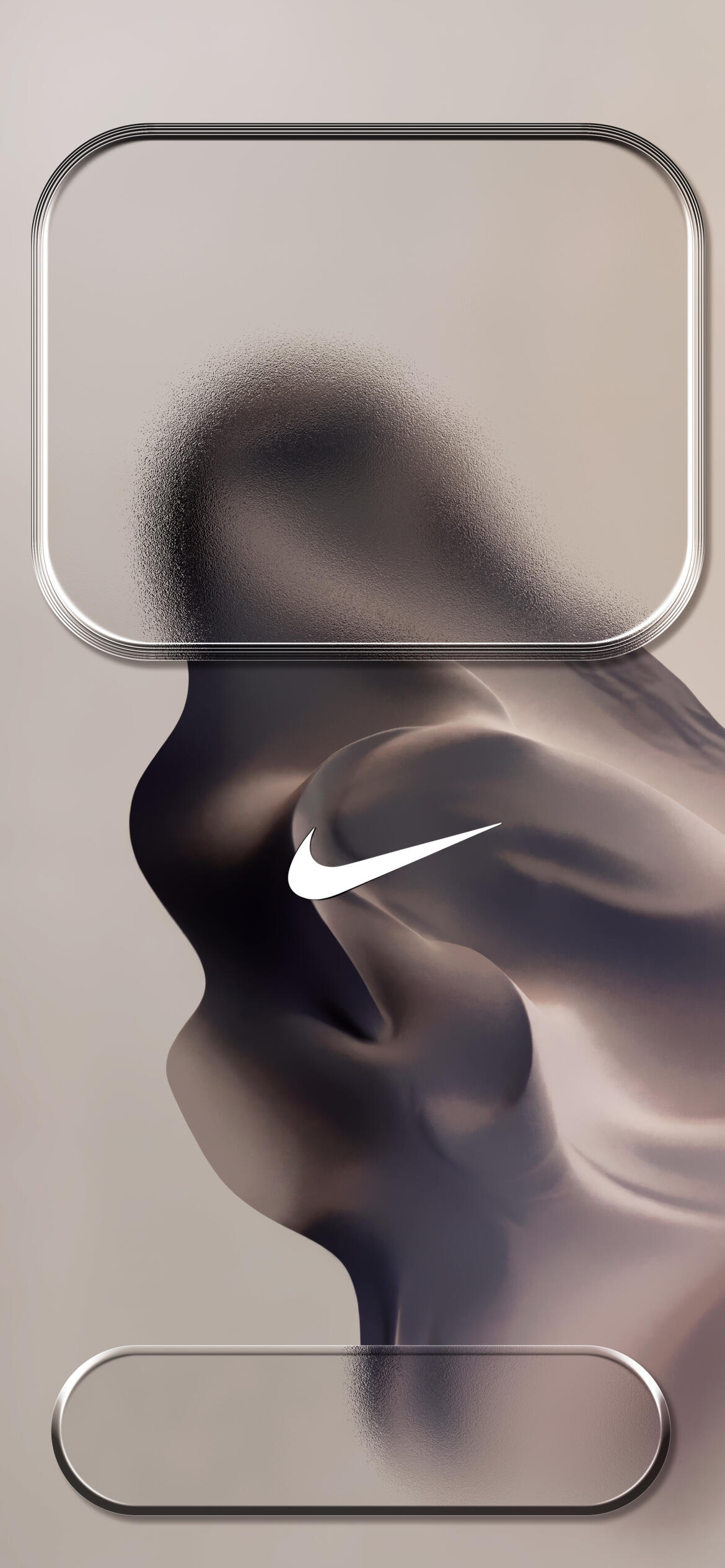 Nike Minimalist Swoosh Flow - Wallpapers Central