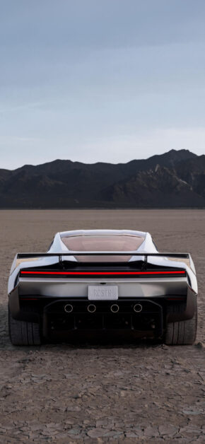 Sleek Tesla Roadster