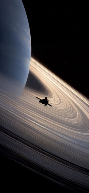 Spacecraft Saturn Ring