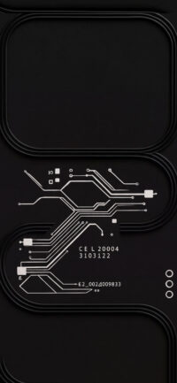 Tech Circuit Glyph