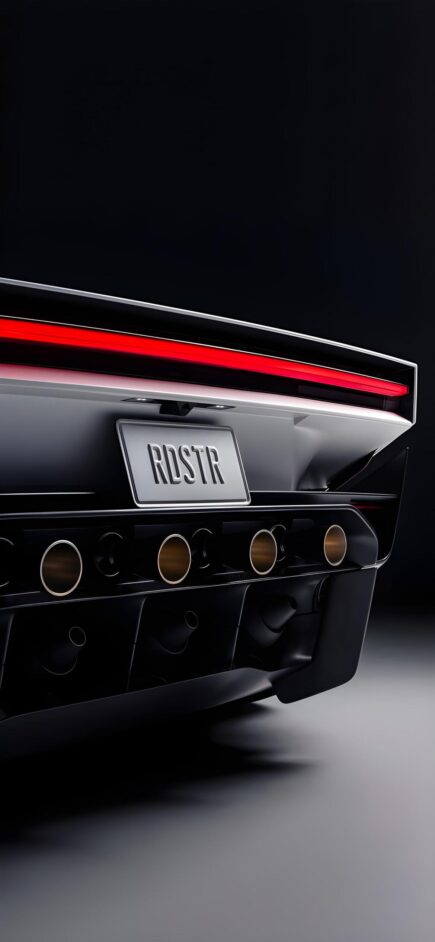Sfondo Tesla Roadster Lights