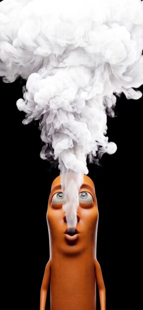 Tung Tung Tung Sahur Smoke Cloud 4K | Live Wallpaper