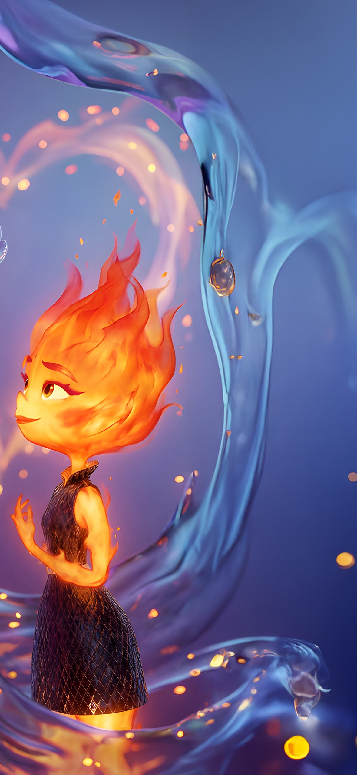 Elementul Ember Wade Ember from Elemental | Matching - Wallpapers Central