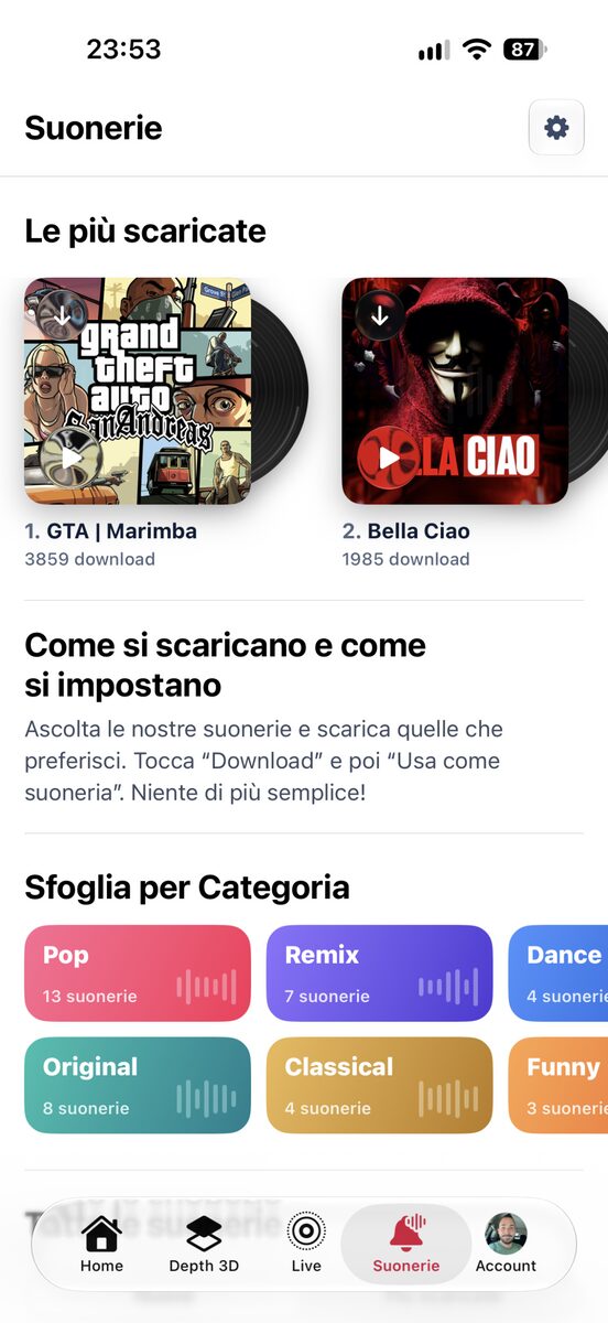 Le suonerie più scaricate sul vinile che gira