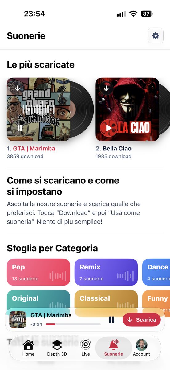 Le suonerie più scaricate sul vinile che gira