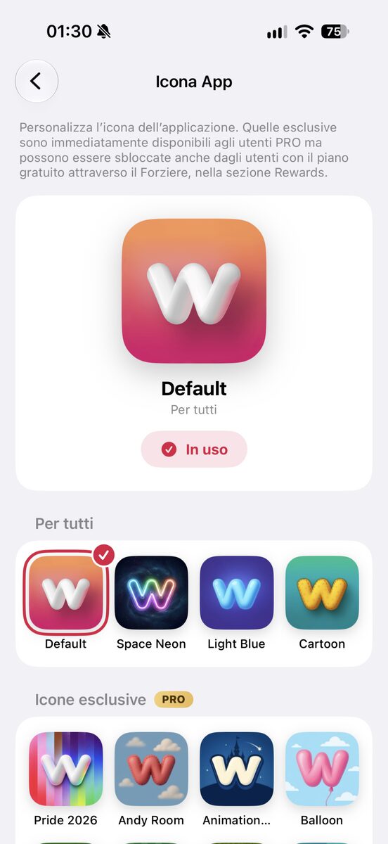 La vetrina delle icone alternative
